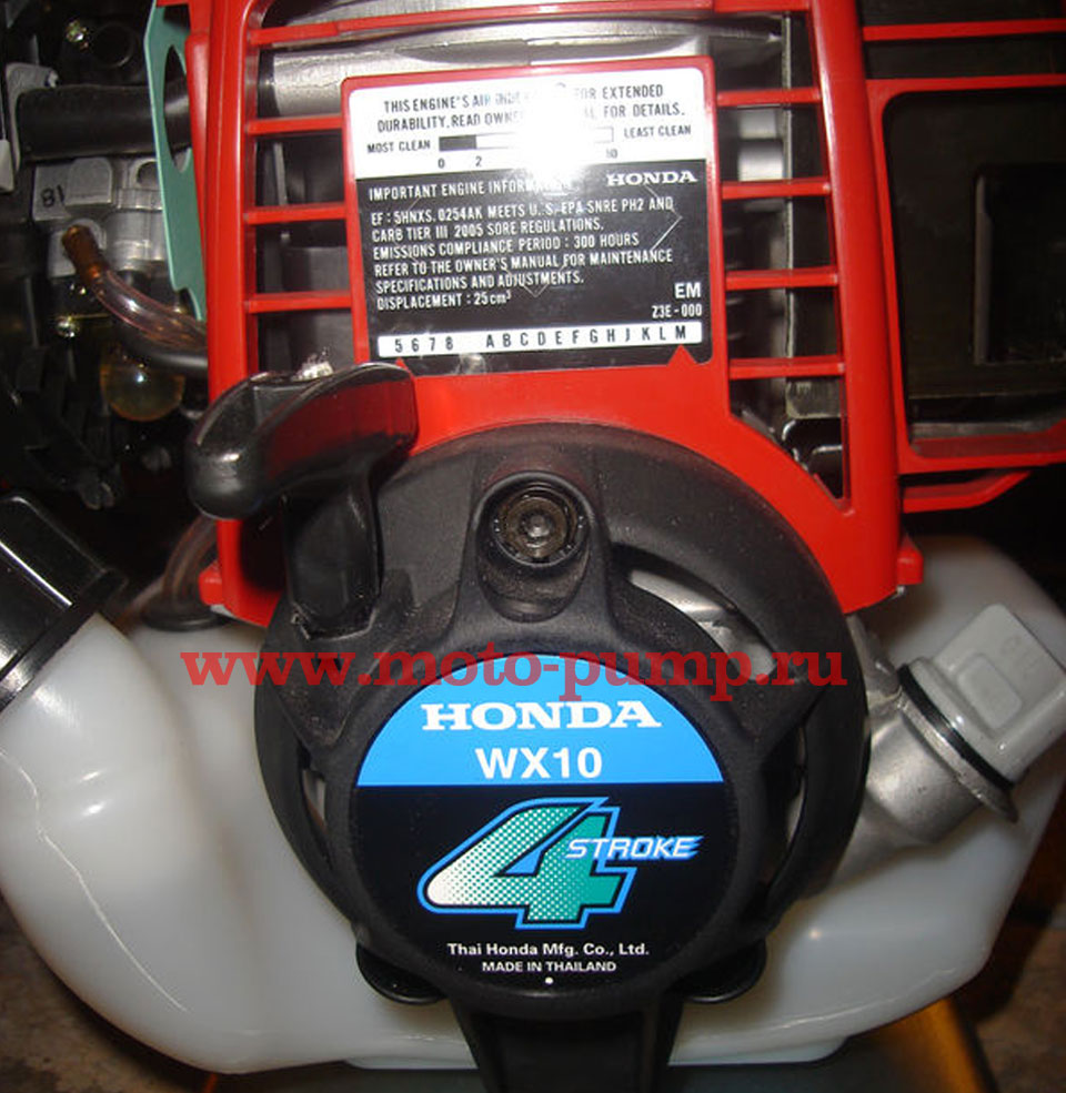  GX25  Honda WX10